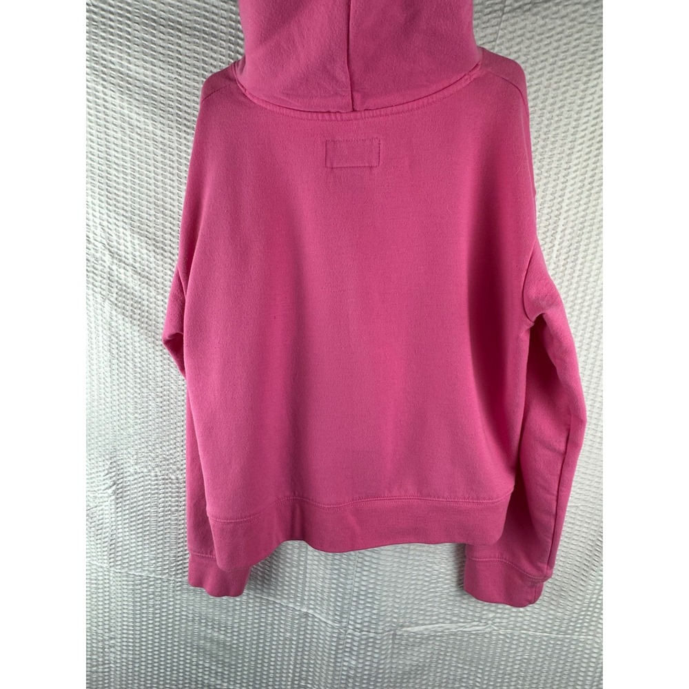 Jordan Pink Cropped Hoodie Sweatshirt Kids Girls Large 12-13‎ Yrs Jumpman Logo - Picture 6 of 8
